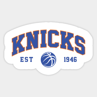 Knicks Basketball Sticker
